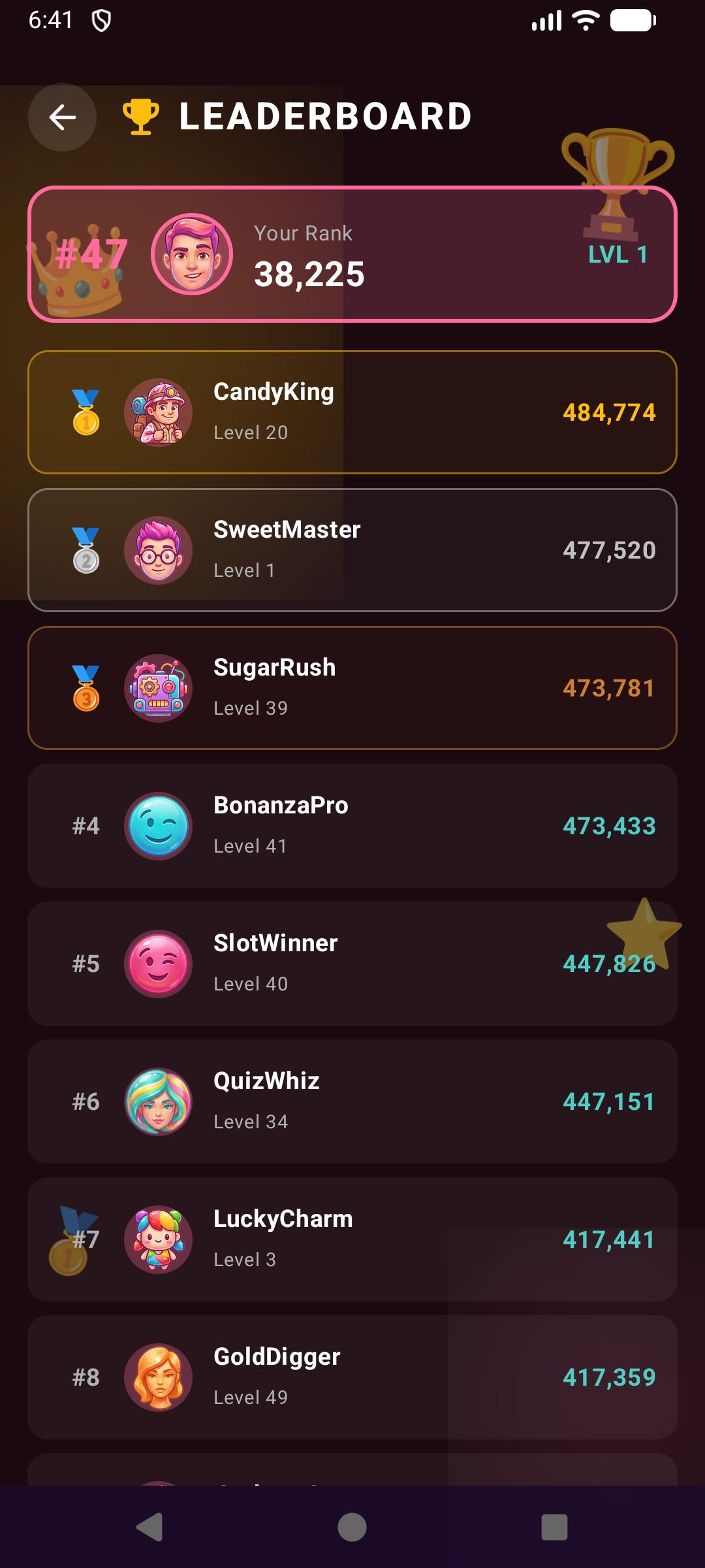Global Leaderboards